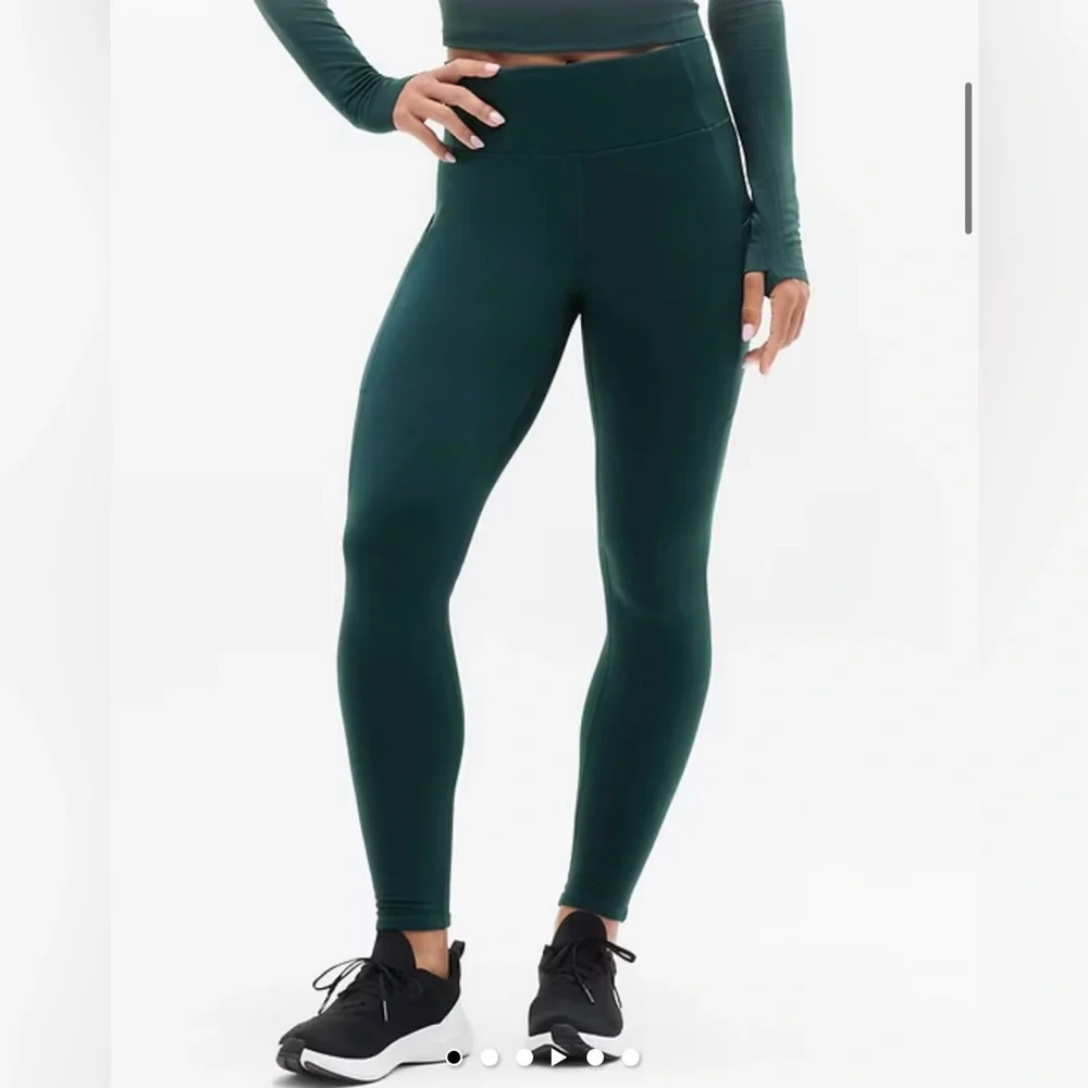 NWT Athleta Altitude Edge Stash Pine Tight Size XXS (#469516)